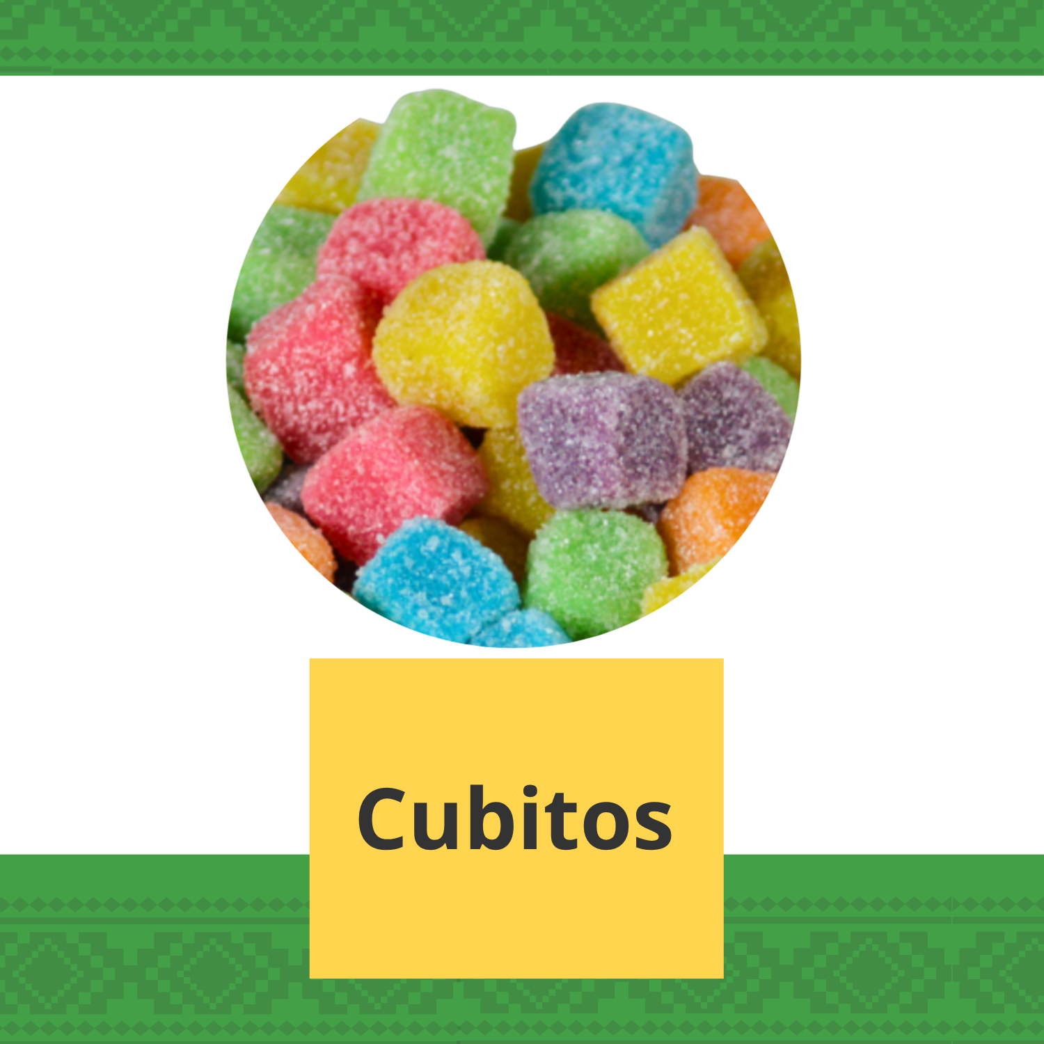 Cubitos 1 kg Lucky Gummies