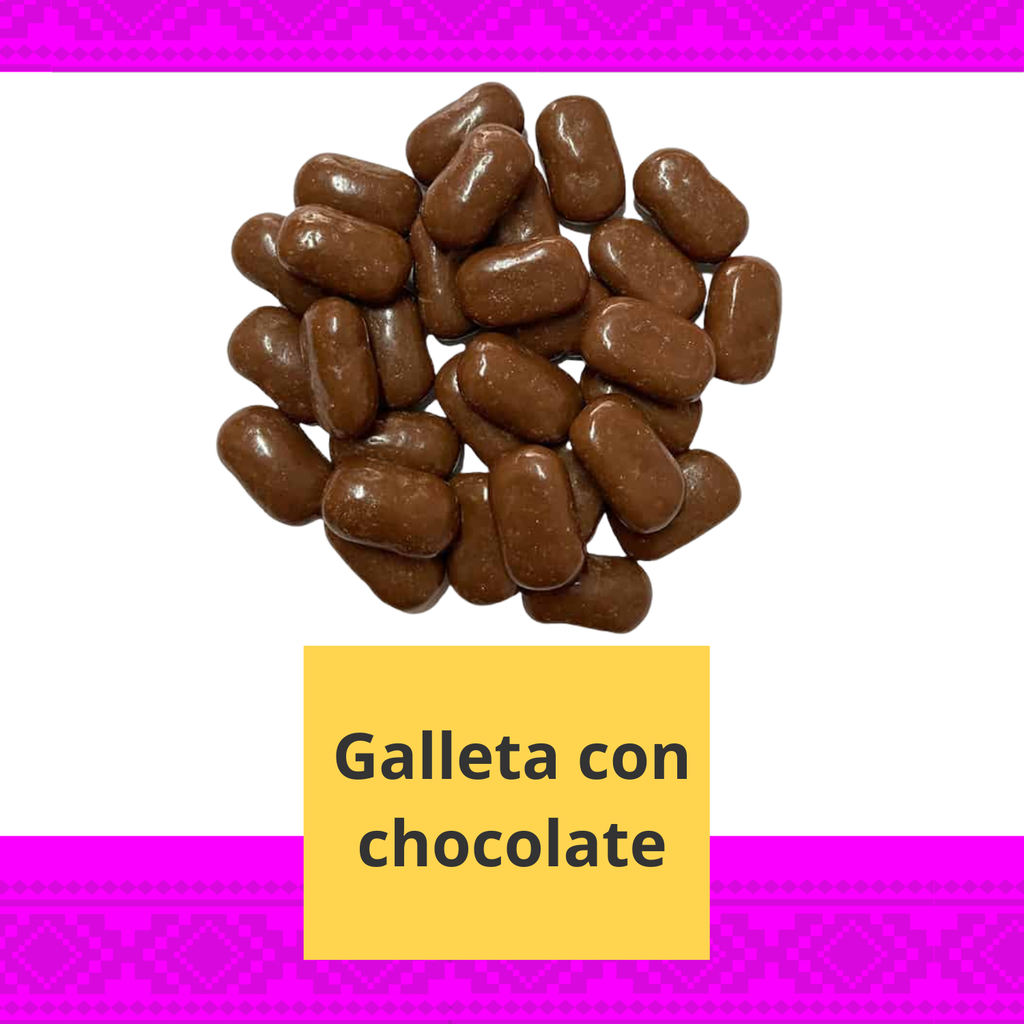 Galleta con chocolate