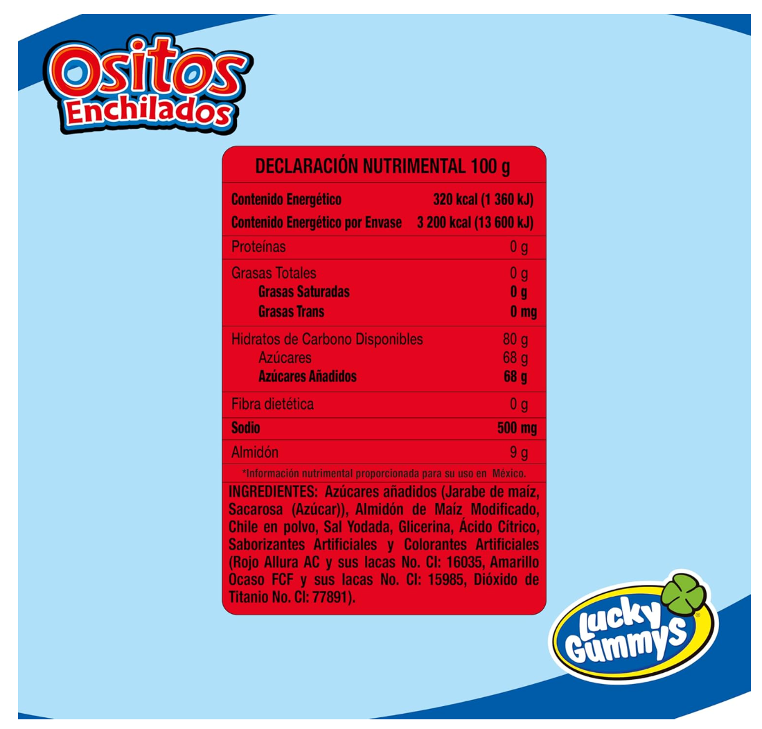 Ositos Enchilados 1 kg Lucky Gummies