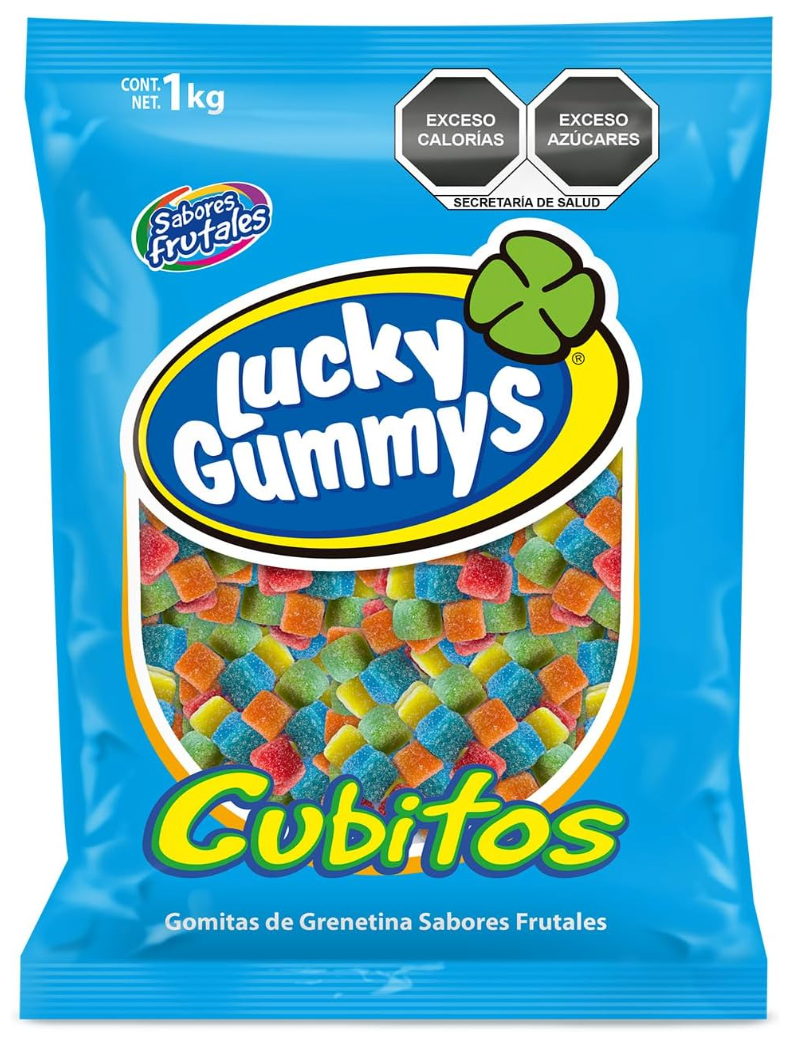 Cubitos 1 kg Lucky Gummies