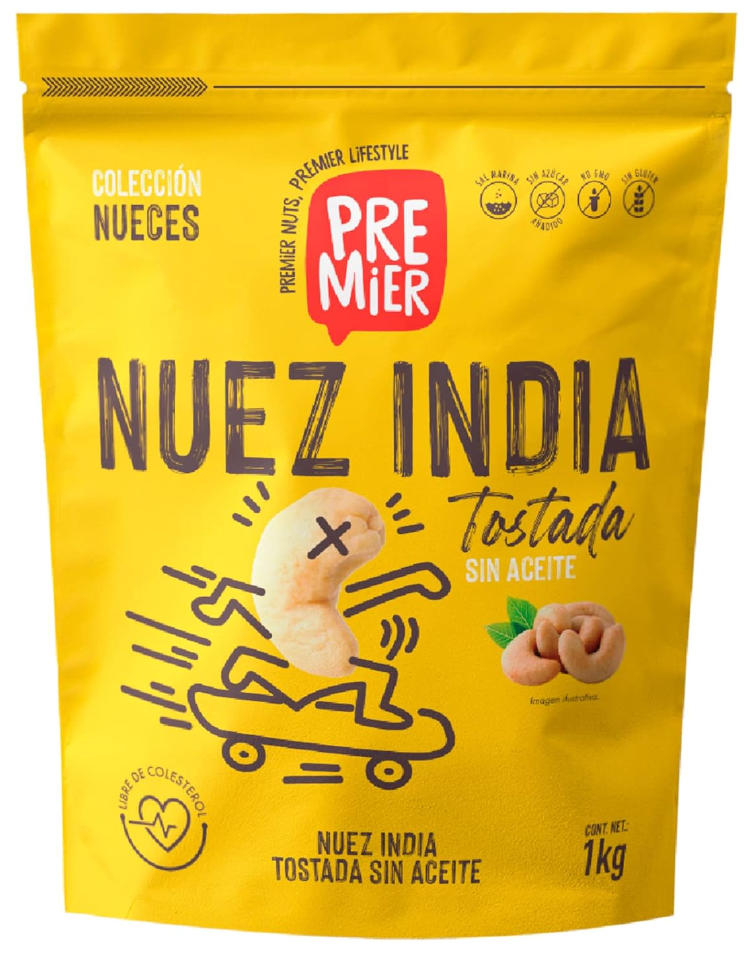 Nuez de la India Tostada 1 kg Premier