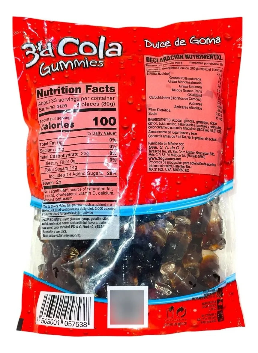 Sodas 3D 1 kg Hawaiian Fruit