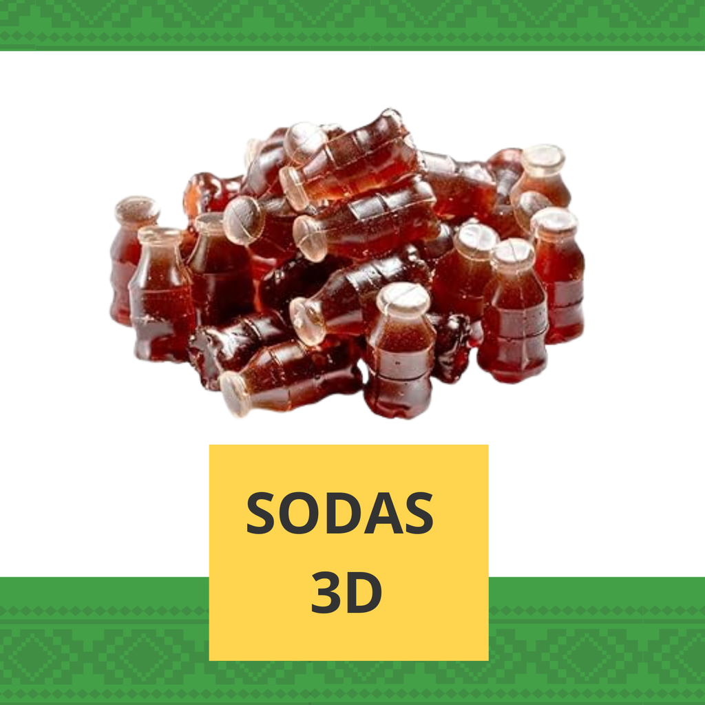 Sodas 3D 1 kg Hawaiian Fruit