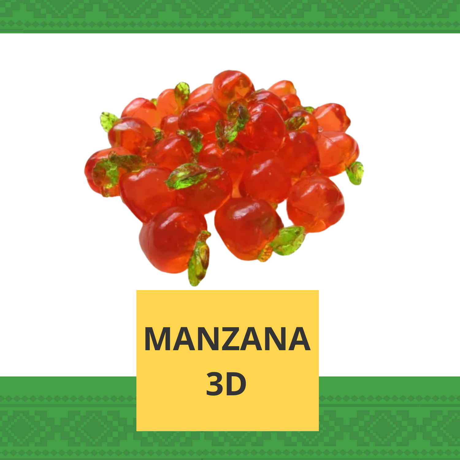 Manzana 3D 1 kg Hawaiian Fruit