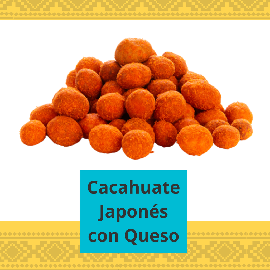 Cacahuate Japonés con Queso 1 kg Kichi
