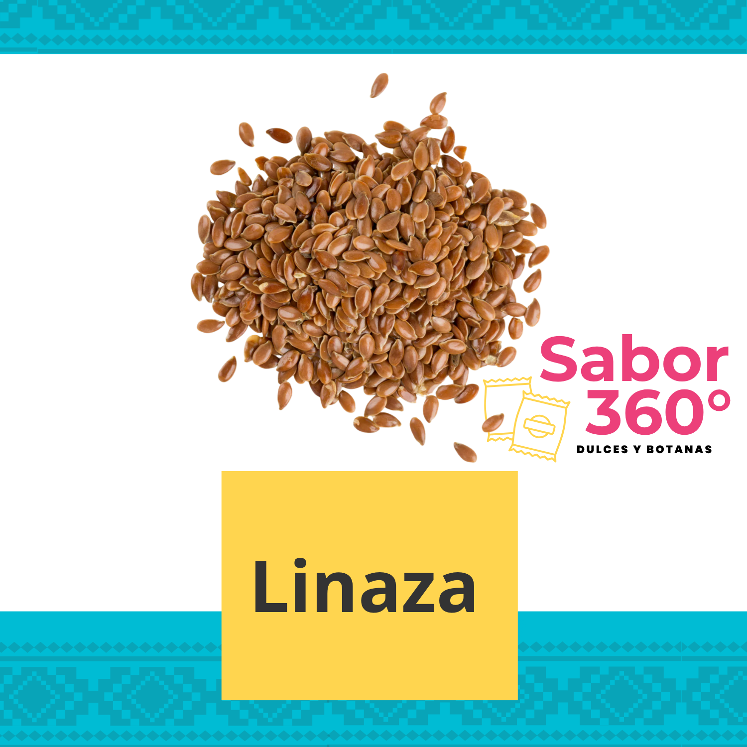 Linaza 1 kg Sabor 360