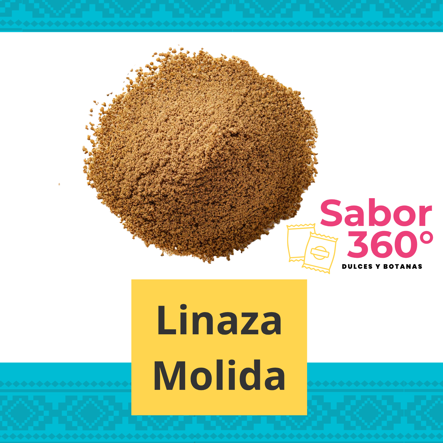 Linaza Molida 1 kg Sabor 360