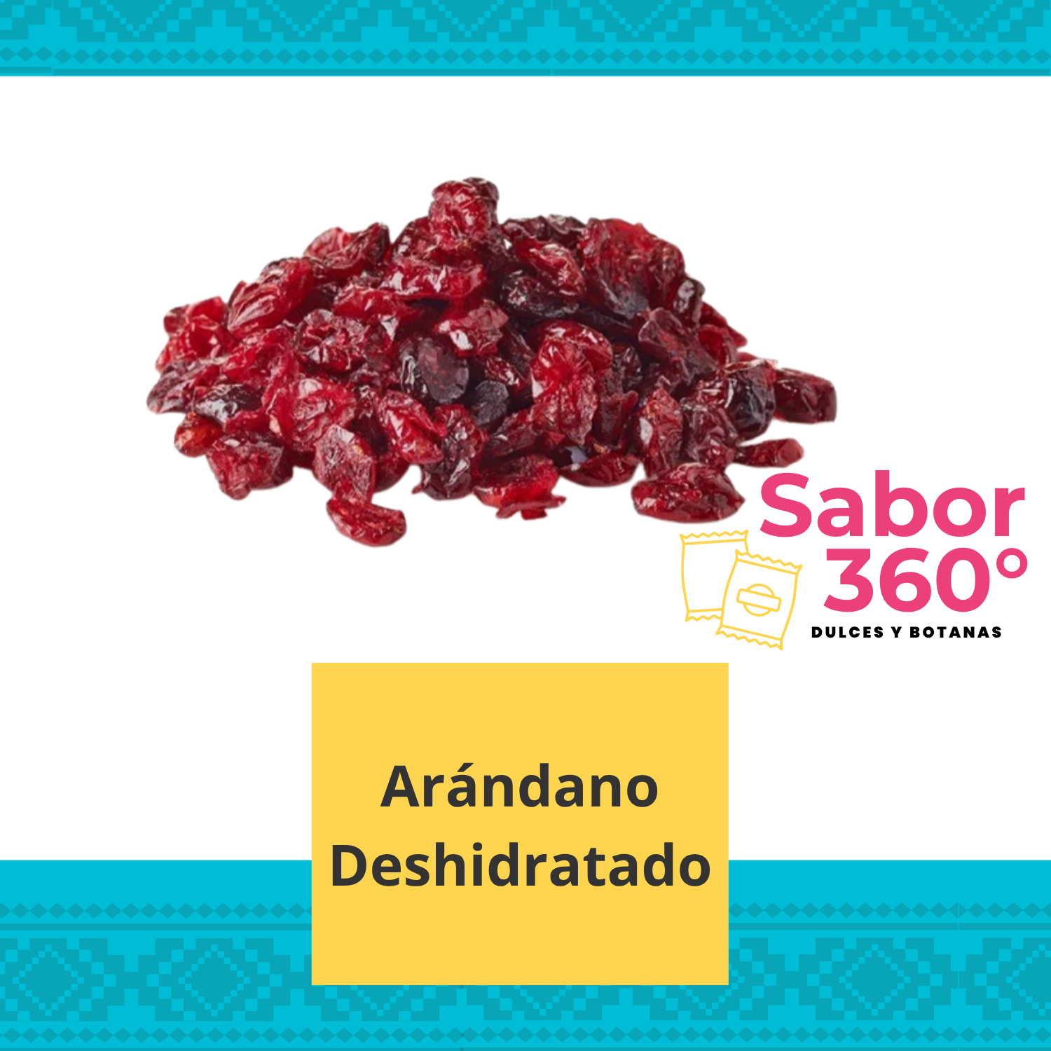 Arándano Deshidratado 1 kg Sabor 360